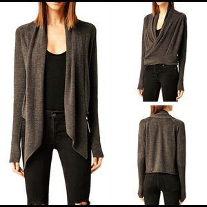 All Saints Pirate Cardigan silk/wool size 2